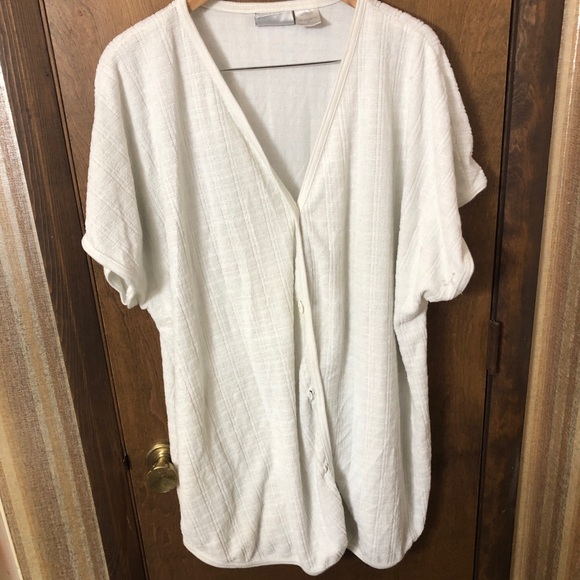 Hampton House 3X Swim Coverup & 26W Swim Top - Picture 2 of 8